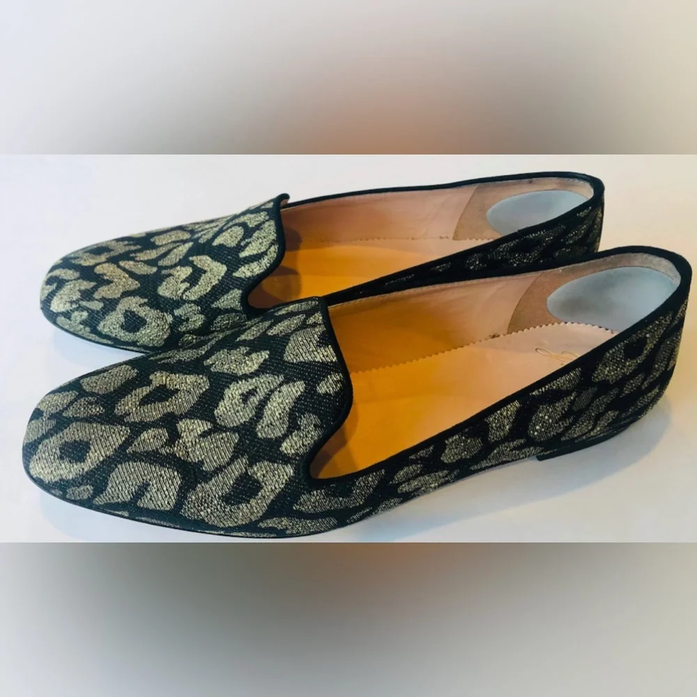 J. Crew animal print loafers. NWOT size 8 - Picture 3 of 10